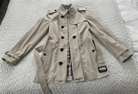 fake burberry trench coat ebay|Burberry trench coat size 10.